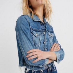 Lucky Brand Tomboy Trucker Jacket Small